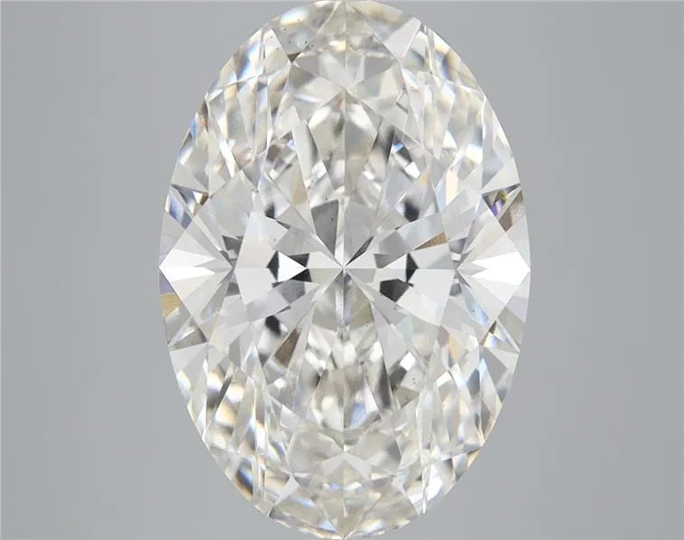 5.12ct Oval Lab Grown Diamond (Colour G, Clarity VS2, IGI Certified)