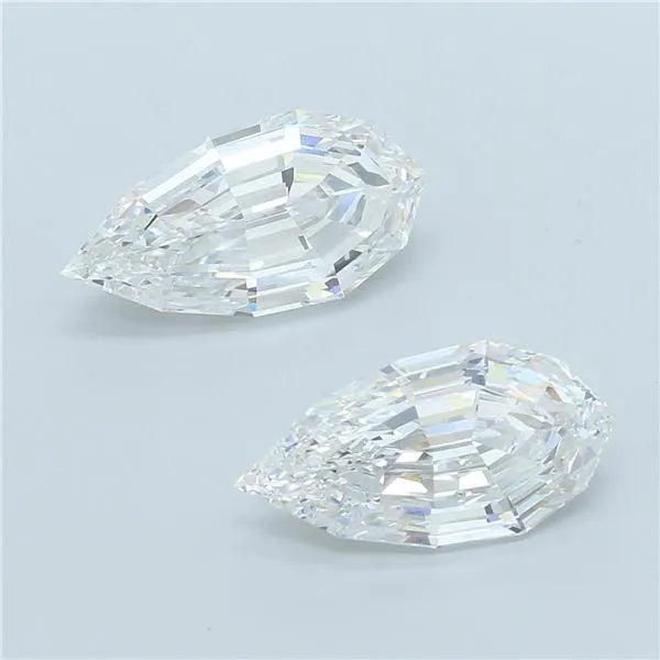 5.12ct Pear Lab Grown Diamond (Colour E, Clarity VVS2, IGI Certified)