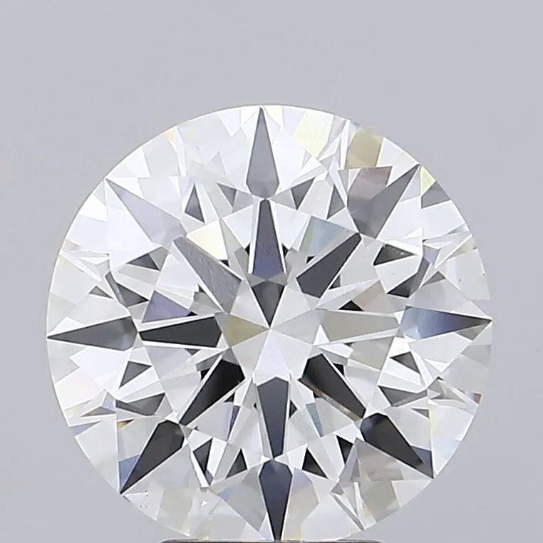5.12ct Round Lab Grown Diamond (Colour F, Clarity VVS2, Cut ID, IGI Certified)