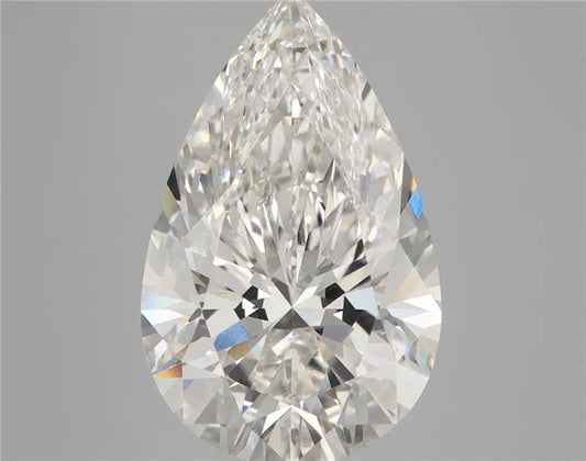 5.13ct Pear Lab Grown Diamond (Colour E, Clarity VVS2, IGI Certified)