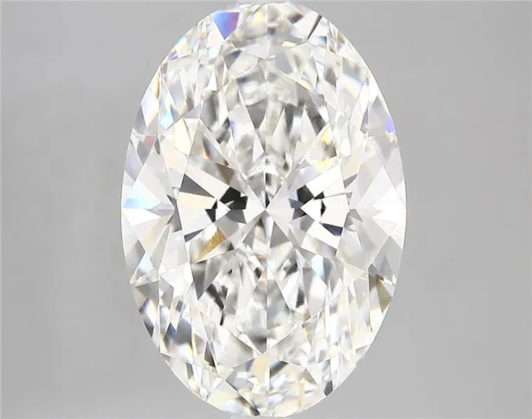 5.14ct Oval Lab Grown Diamond (Colour F, Clarity VVS1, IGI Certified)