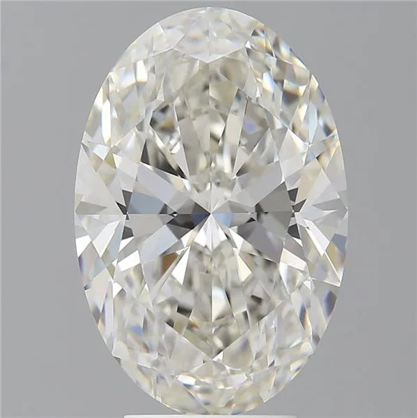 5.14ct Oval Lab Grown Diamond (Colour G, Clarity VVS2, Cut EX, IGI Certified)