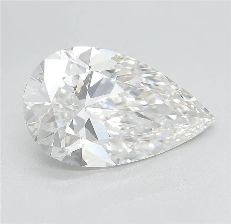 5.14ct Pear Lab Grown Diamond (Colour E, Clarity VVS2, Cut EX, IGI Certified)