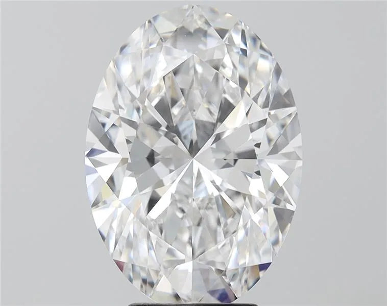 5.15ct Oval Lab Grown Diamond (Colour E, Clarity VVS2, IGI Certified)