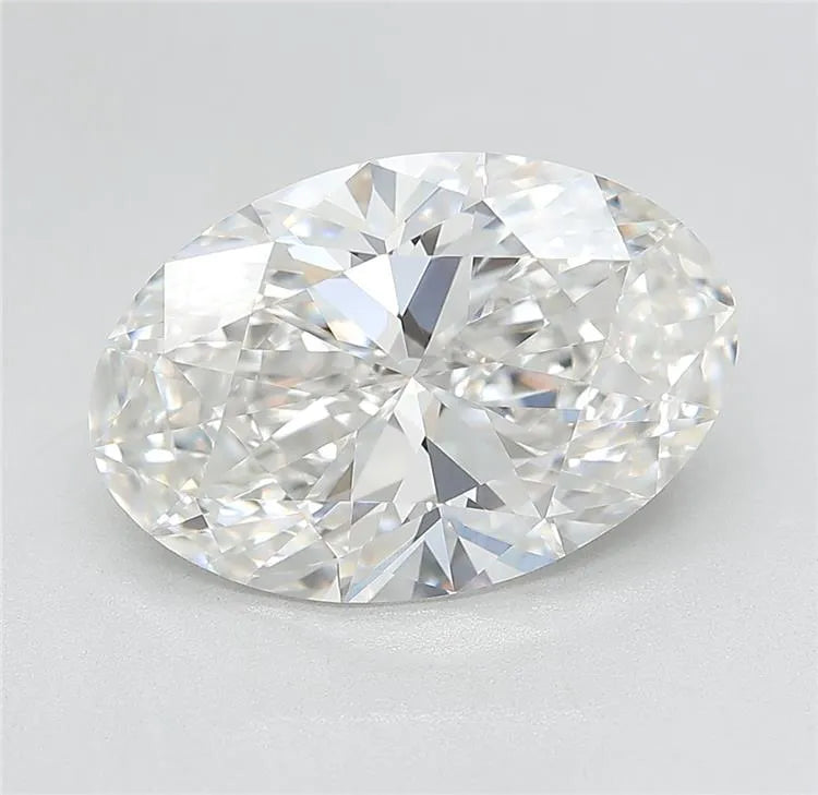 5.15ct Oval Lab Grown Diamond (Colour F, Clarity VVS2, Cut EX, IGI Certified)