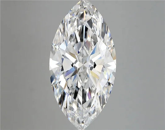 5.16ct Marquise Lab Grown Diamond (Colour D, Clarity VVS2, IGI Certified)