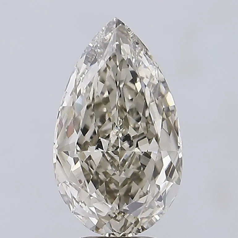 5.17ct Pear Lab Grown Diamond (Colour K, Clarity VVS2, IGI Certified)