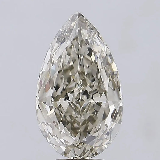 5.17ct Pear Lab Grown Diamond (Colour K, Clarity VVS2, IGI Certified)