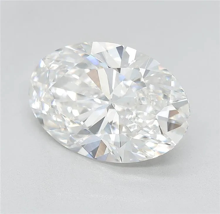 5.18ct Oval Lab Grown Diamond (Colour E, Clarity VVS2, Cut EX, IGI Certified)
