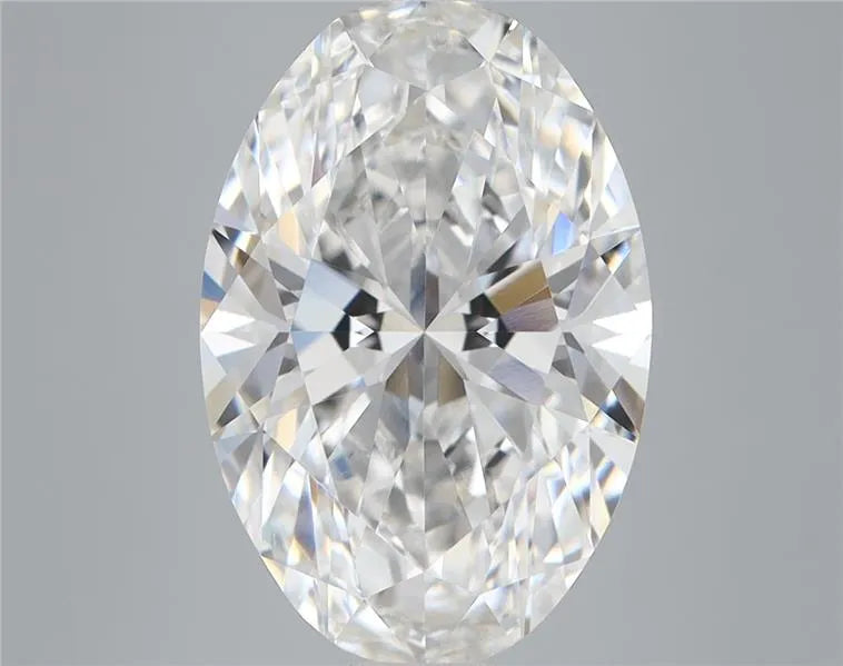 5.18ct Oval Lab Grown Diamond (Colour E, Clarity VVS2, IGI Certified)