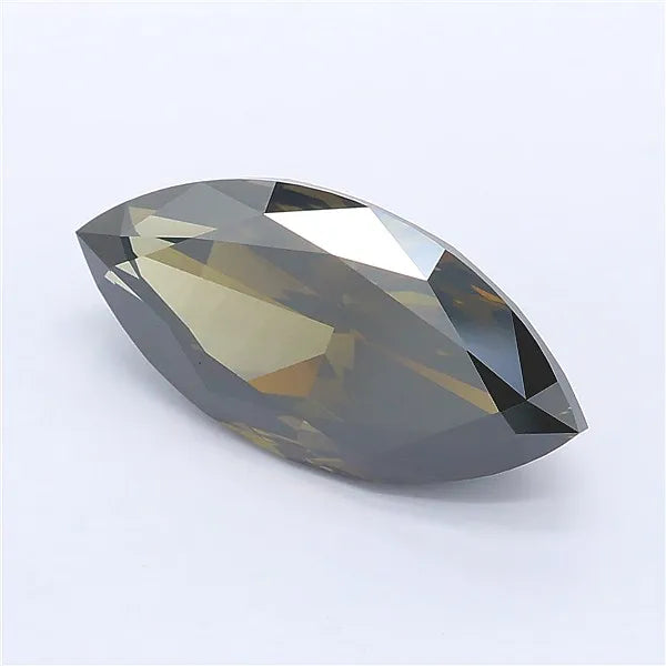 5.19ct Marquise Lab Grown Diamond (Colour Fancy Gray, Clarity VVS2, IGI Certified)