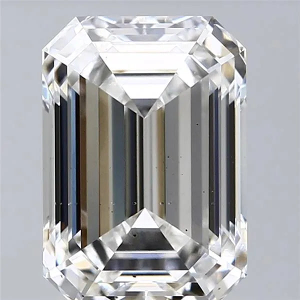 5.20ct Emerald Lab Grown Diamond (Colour E, Clarity SI1, IGI Certified)