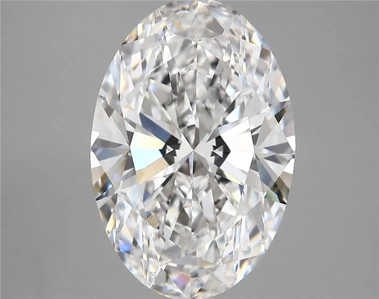 5.20ct Oval Lab Grown Diamond (Colour D, Clarity VVS2, IGI Certified)