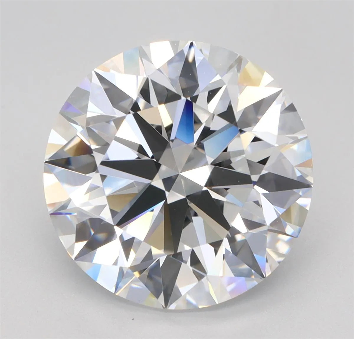 5.20ct Round Lab Grown Diamond (Colour E, Clarity VVS2, Cut ID, IGI Certified)