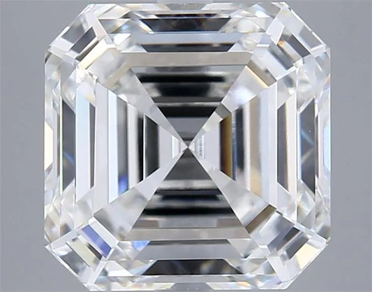 5.21ct Asscher Lab Grown Diamond (Colour F, Clarity VVS2, IGI Certified)
