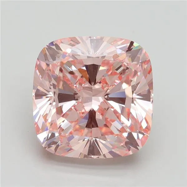 5.21ct Cushion brilliant Lab Grown Diamond (Colour Fancy Intense Pink, Clarity VVS2, IGI Certified)