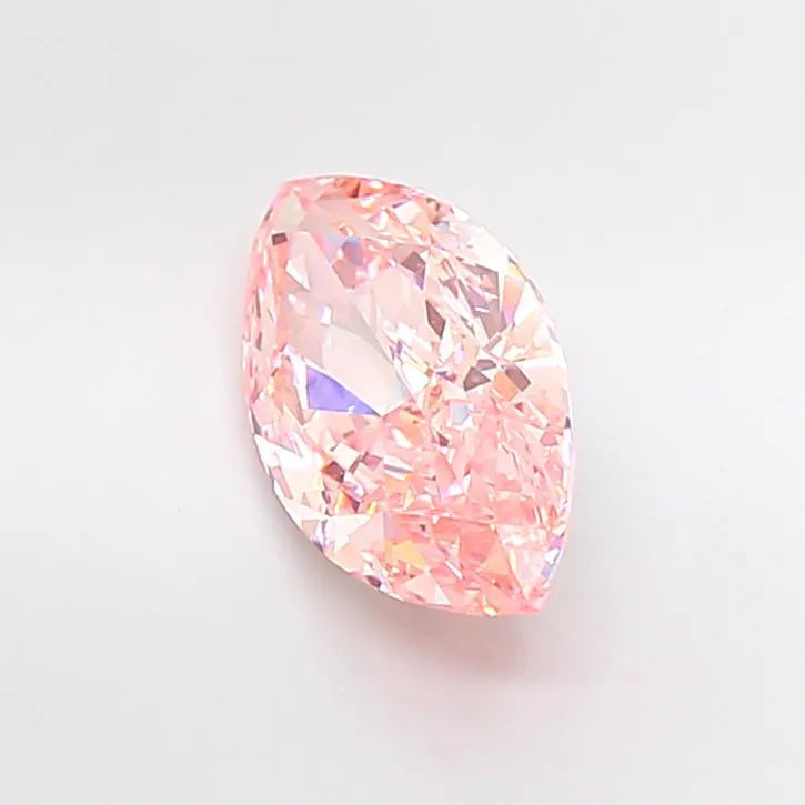 5.21ct Marquise Lab Grown Diamond (Colour Fancy Intense Pink, Clarity VVS1, IGI Certified)
