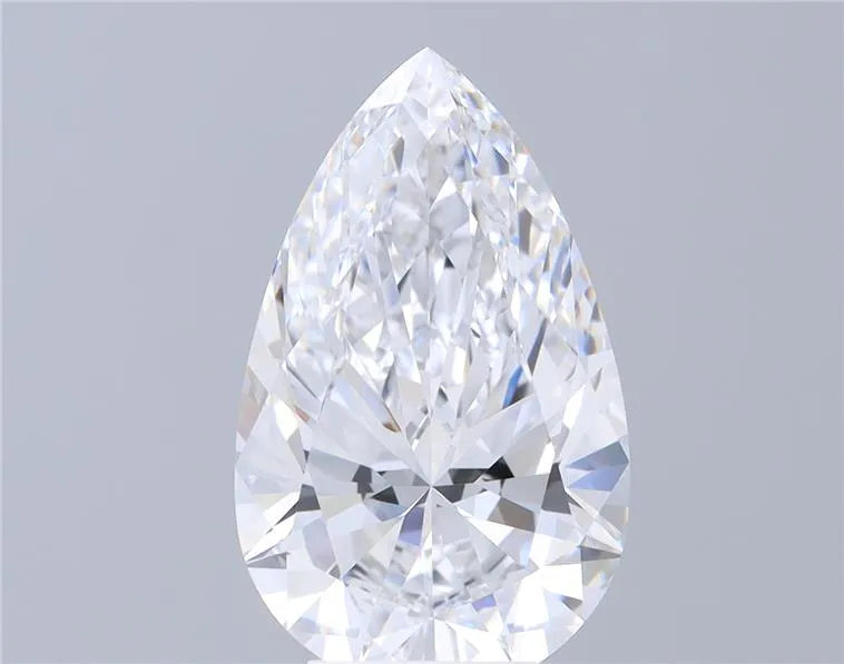 5.21ct Pear Natural Diamond (Colour D, Clarity FL, GIA Certified)