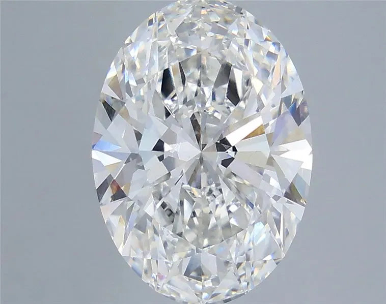 5.22ct Oval Lab Grown Diamond (Colour G, Clarity VVS2, IGI Certified)