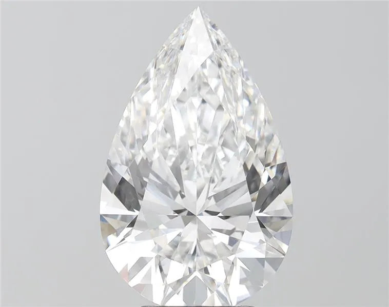 5.22ct Pear Lab Grown Diamond (Colour E, Clarity VVS2, IGI Certified)