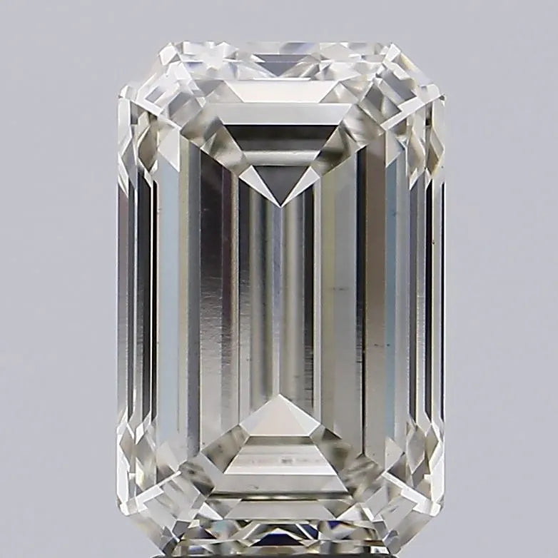 5.23ct Emerald Lab Grown Diamond (Colour K, Clarity VS1, IGI Certified)