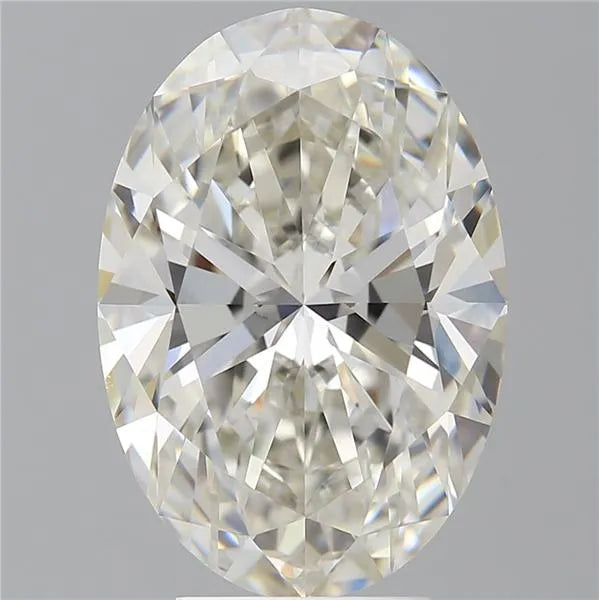 5.23ct Oval Lab Grown Diamond (Colour H, Clarity VVS2, Cut EX, IGI Certified)