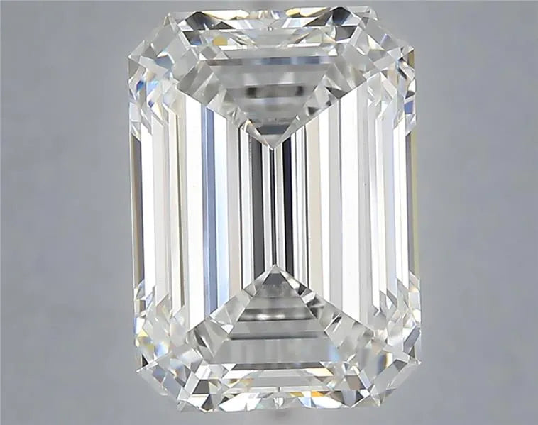 5.25ct Emerald Lab Grown Diamond (Colour F, Clarity VVS2, IGI Certified)