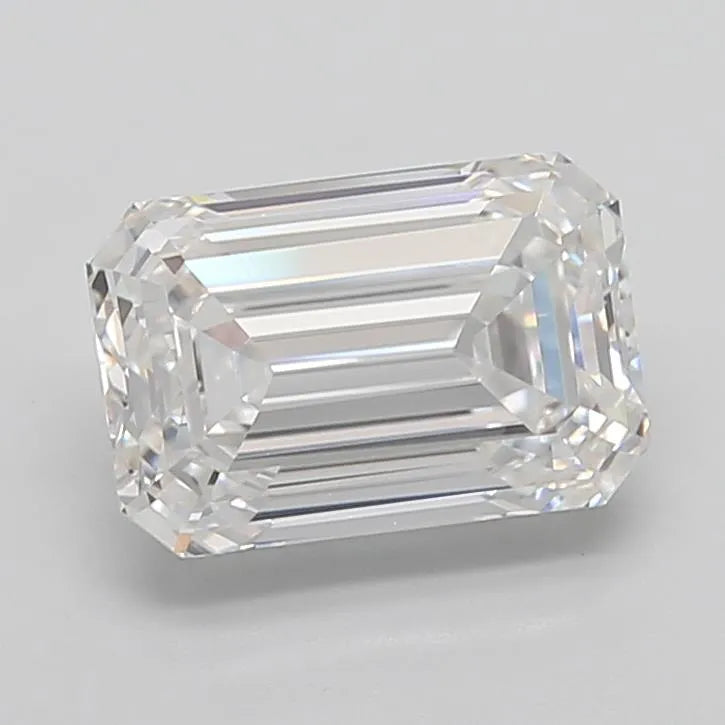 5.26ct Emerald Lab Grown Diamond (Colour E, Clarity VVS2, IGI Certified)