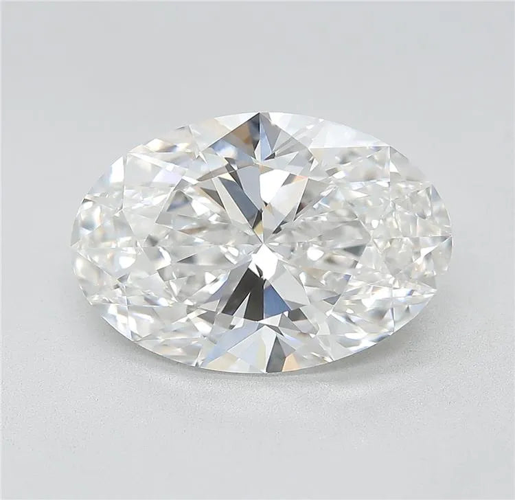 5.26ct Oval Lab Grown Diamond (Colour E, Clarity VVS2, Cut EX, IGI Certified)