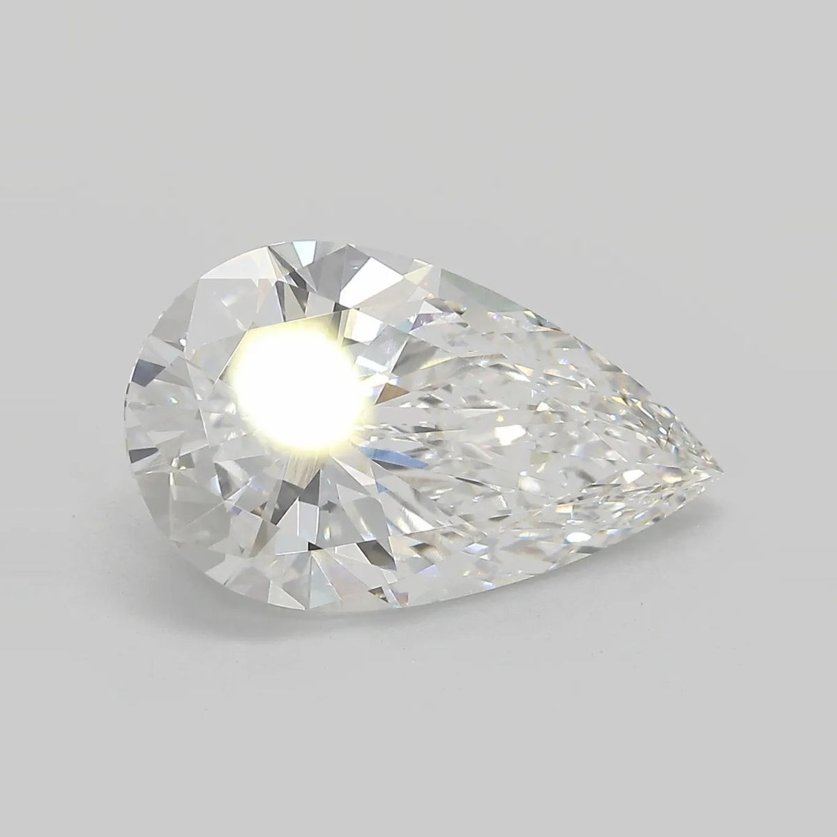 5.26ct Pear Lab Grown Diamond (Colour E, Clarity VVS1, IGI Certified)