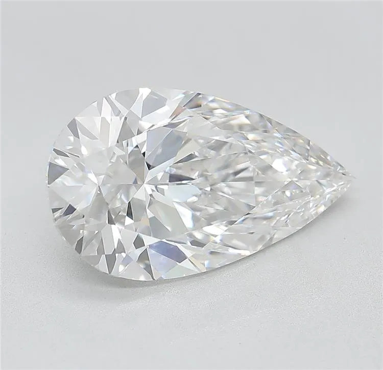 5.29ct Pear Lab Grown Diamond (Colour E, Clarity VVS2, Cut EX, IGI Certified)