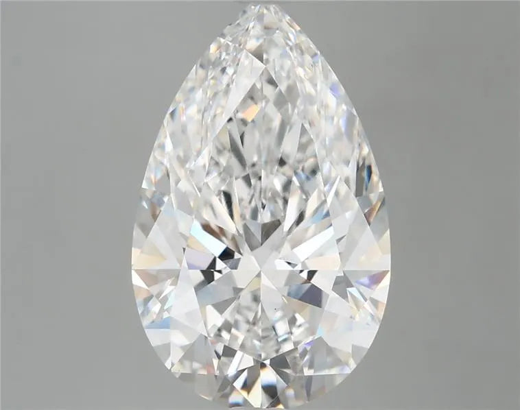 5.29ct Pear Lab Grown Diamond (Colour E, Clarity VVS2, IGI Certified)