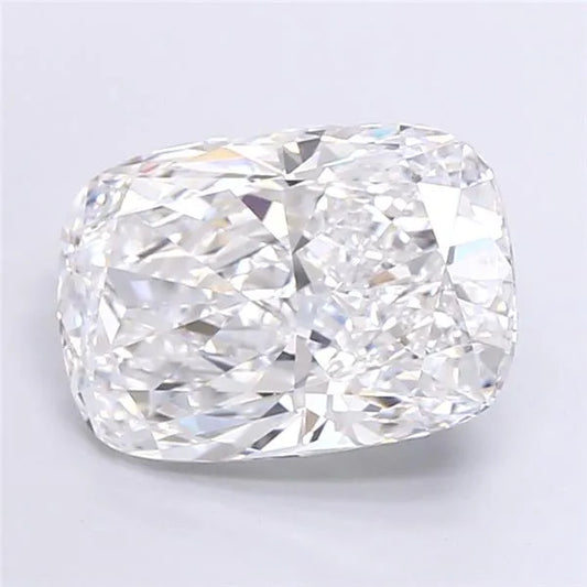 5.30ct Cushion modified Lab Grown Diamond (Colour D, Clarity VVS2, IGI Certified)