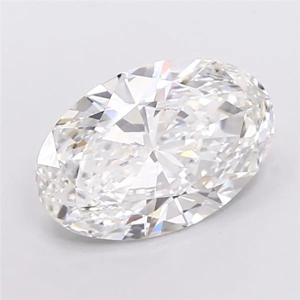 5.30ct Oval Lab Grown Diamond (Colour E, Clarity VVS2, IGI Certified)