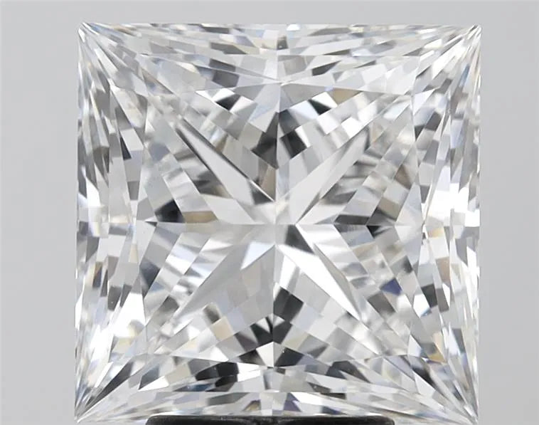 5.30ct Princess Lab Grown Diamond (Colour F, Clarity VVS2, IGI Certified)