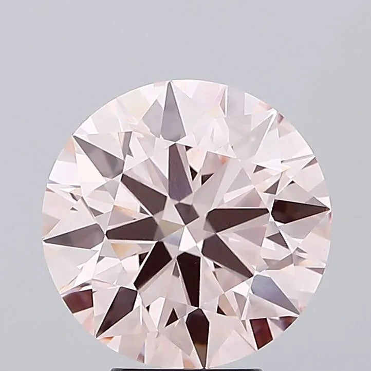 5.31ct Round Lab Grown Diamond (Colour Fancy Intense Pink, Clarity VS1, Cut ID, IGI Certified)