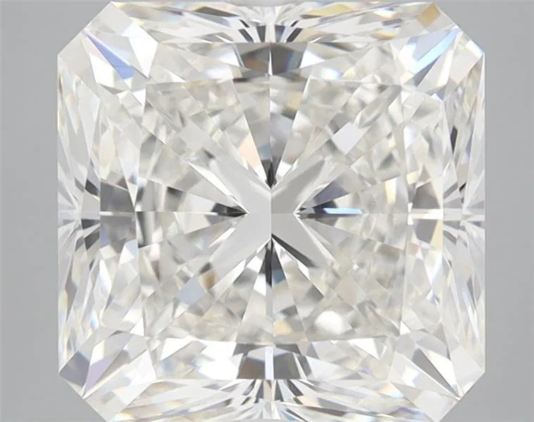 5.34ct Square radiant Lab Grown Diamond (Colour G, Clarity VVS2, IGI Certified)