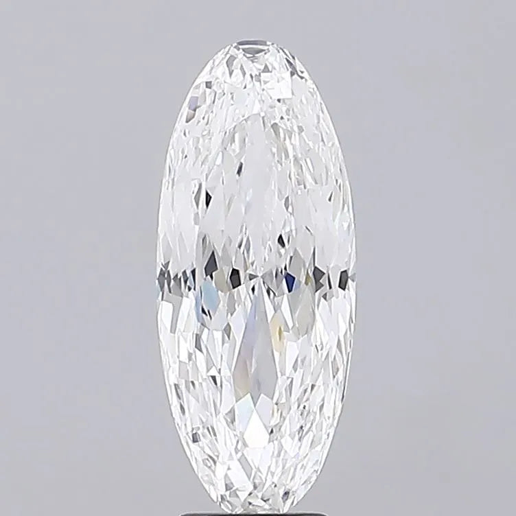 5.35ct Oval Lab Grown Diamond (Colour E, Clarity VVS2, IGI Certified)