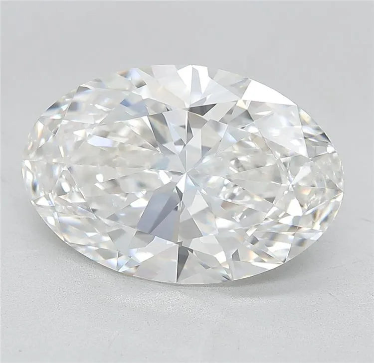 5.36ct Oval Lab Grown Diamond (Colour E, Clarity VVS2, Cut EX, IGI Certified)