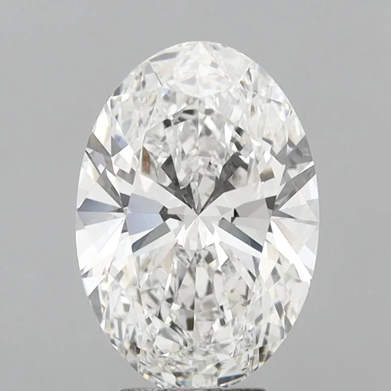 5.37ct Oval Lab Grown Diamond (Colour F, Clarity VVS2, IGI Certified)