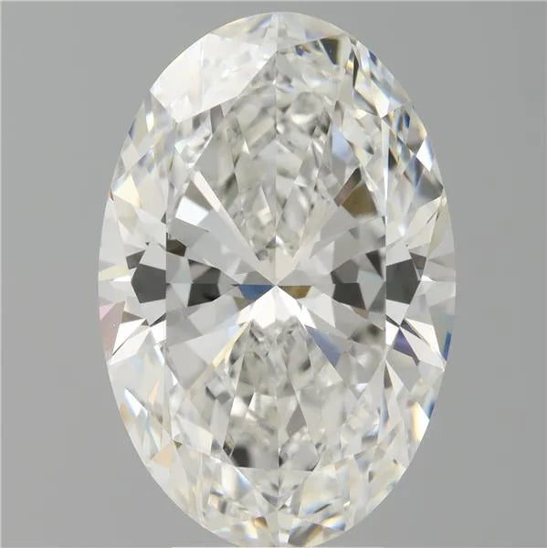 5.38ct Oval Lab Grown Diamond (Colour E, Clarity VVS2, IGI Certified)
