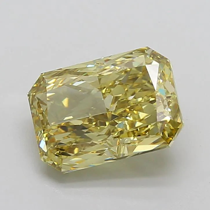 5.40ct Radiant Lab Grown Diamond (Colour Fancy Yellow, Clarity VS1, IGI Certified)