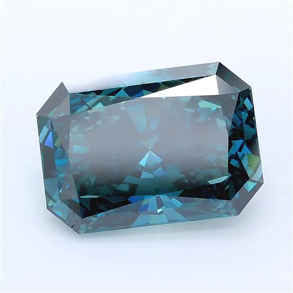 5.42ct Radiant Lab Grown Diamond (Colour Fancy Deep Blue, Clarity VS1, IGI Certified)