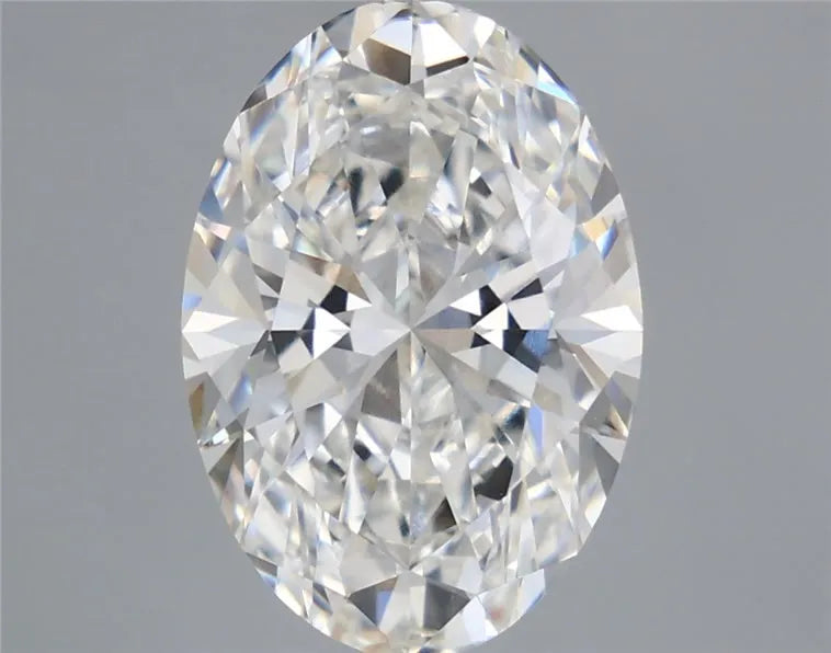 5.47ct Oval Lab Grown Diamond (Colour F, Clarity VVS2, IGI Certified)
