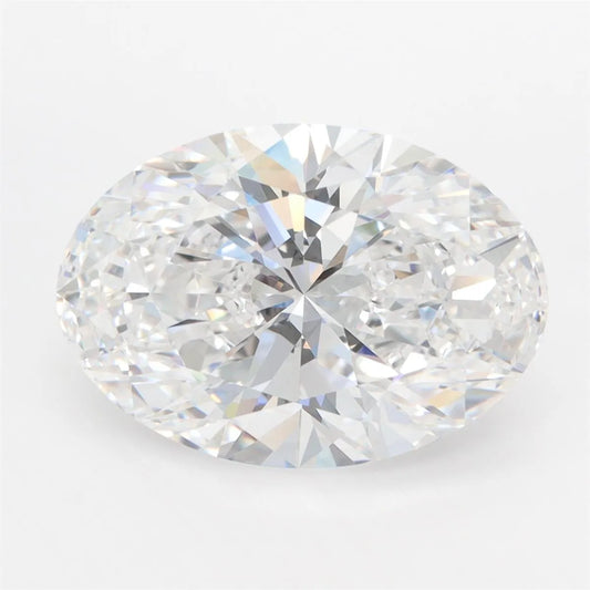 5.49ct Oval Lab Grown Diamond (Colour D, Clarity VVS1, GIA Certified)