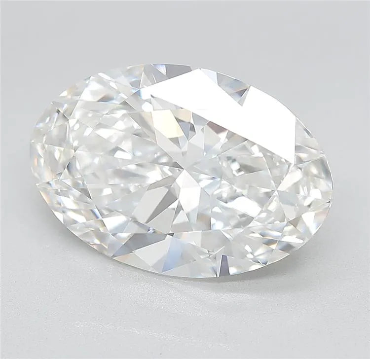5.49ct Oval Lab Grown Diamond (Colour F, Clarity VVS2, Cut EX, IGI Certified)