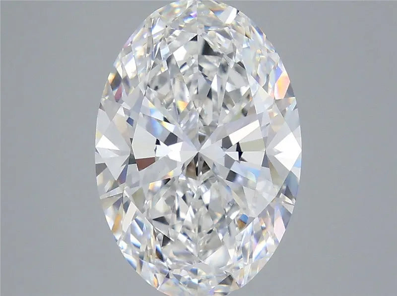 5.50ct Oval Lab Grown Diamond (Colour E, Clarity VS1, IGI Certified)