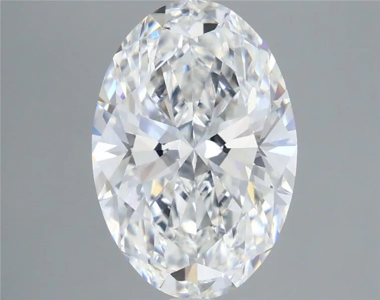 5.50ct Oval Lab Grown Diamond (Colour E, Clarity VVS2, IGI Certified)