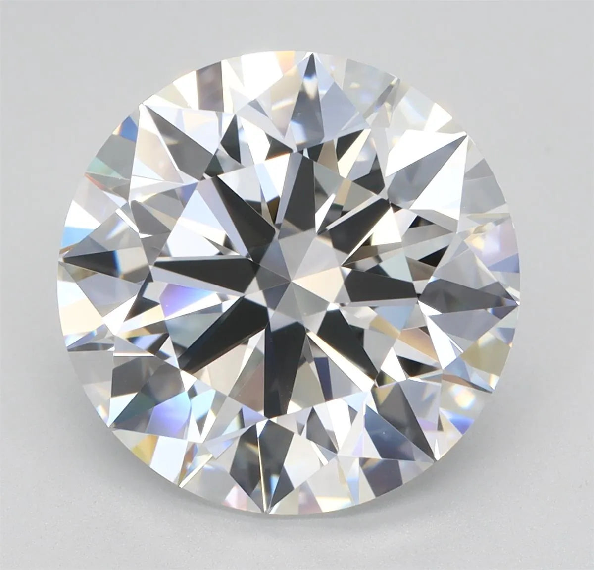 5.50ct Round Lab Grown Diamond (Colour E, Clarity VVS1, Cut ID, IGI Certified)