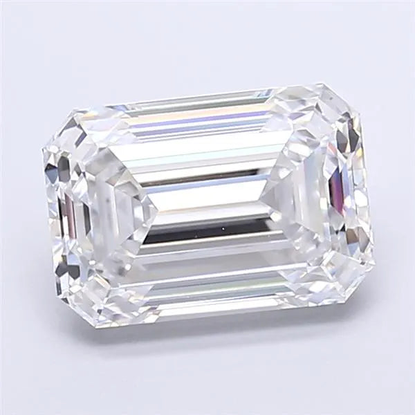 5.51ct Emerald Lab Grown Diamond (Colour D, Clarity VVS1, IGI Certified)